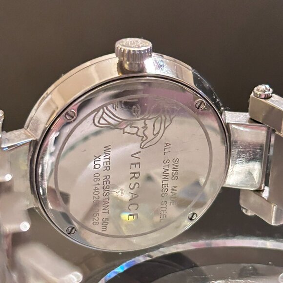 Versace Black Dial Watch Stainless Steel main image 4